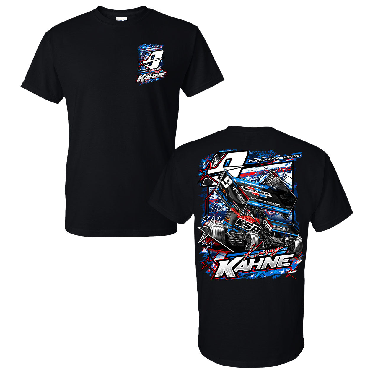 Liberty Nine T-Shirt - Black – Kasey Kahne