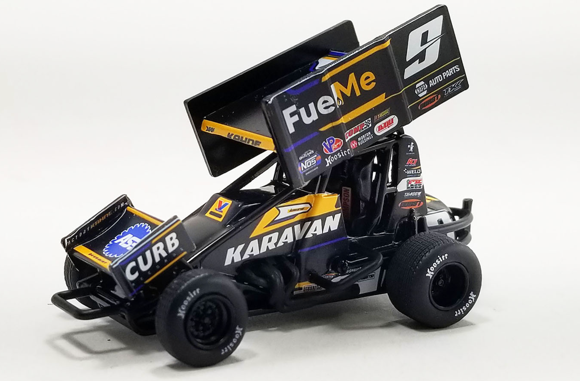ミニカー　1/18 Karavan / Fuel Me Sprint Car 2022 Kasey Kahne #9 [A1822012] Winged Sprint Car #9 Kasey Kahne 