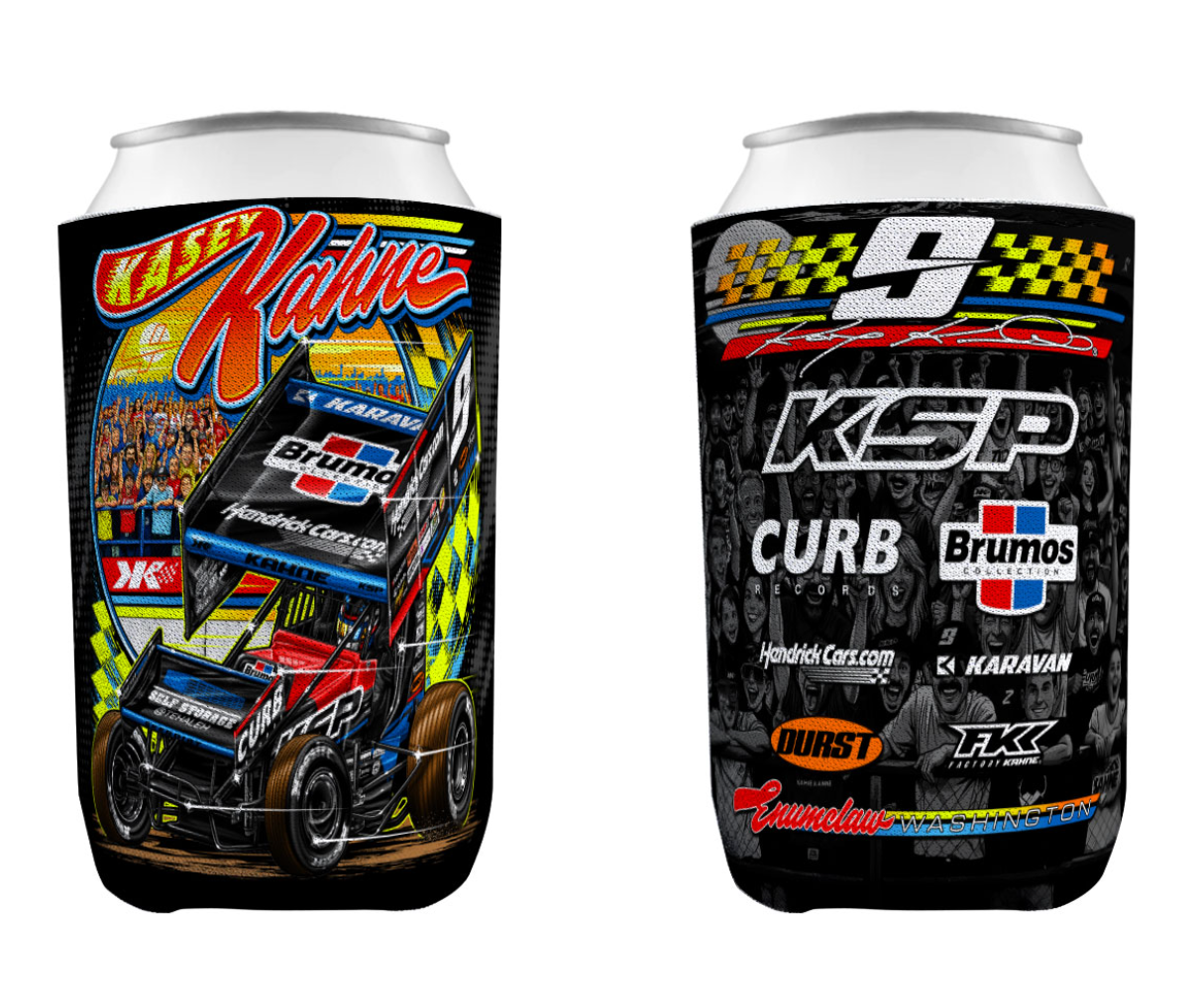 Neon Sunset Coozie - Standard 12oz – Kasey Kahne