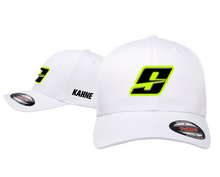 Load image into Gallery viewer, *AUTOGRAPHED* Puff 9 Embroidered Flexfit Hat - White