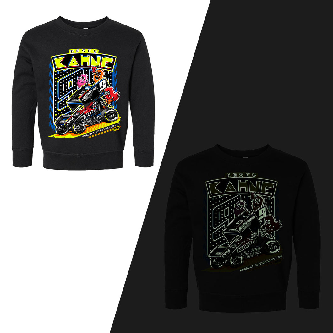 K-Man Toddler Crewneck Sweatshirt - Black
