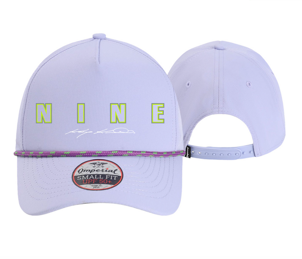 NINE Signature Rope Hat - Lavender/Tennisball