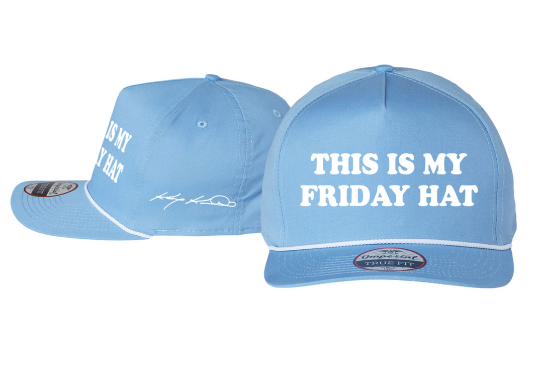 My Friday Hat- Powder Blue