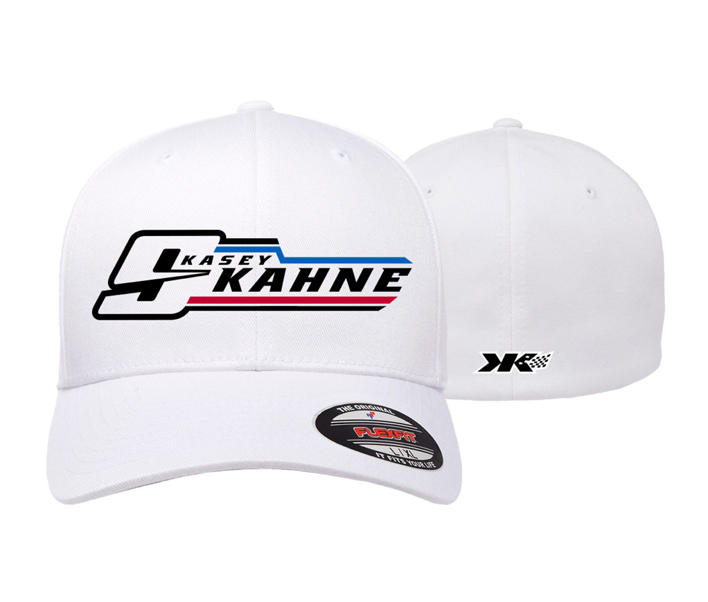 Flexfit Kasey Kahne 9 Hat - White