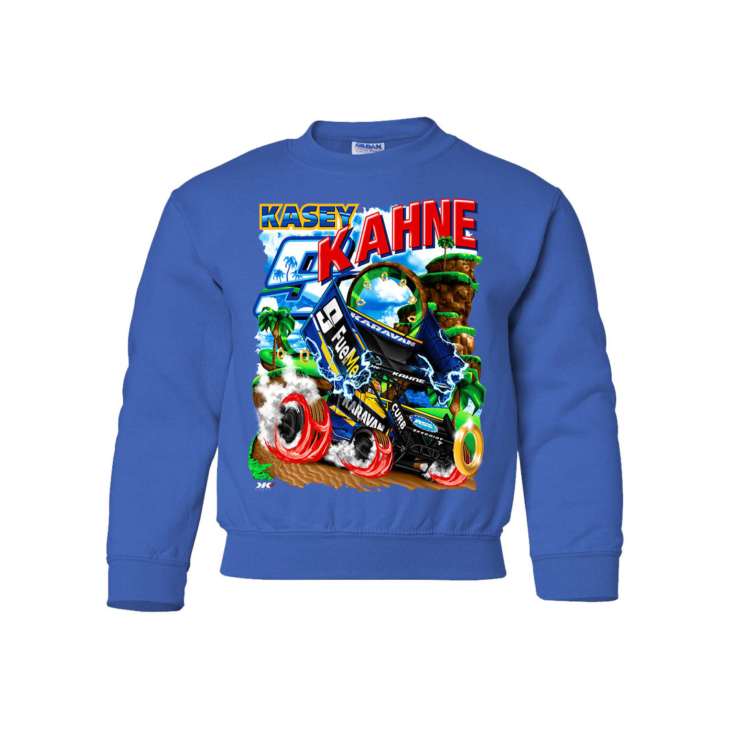Kasey Kahne Blue Dash Youth Sweatshirt - Blue