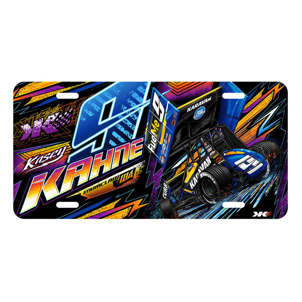 Kasey Kahne No. 9 Lightning Sprint License Plate