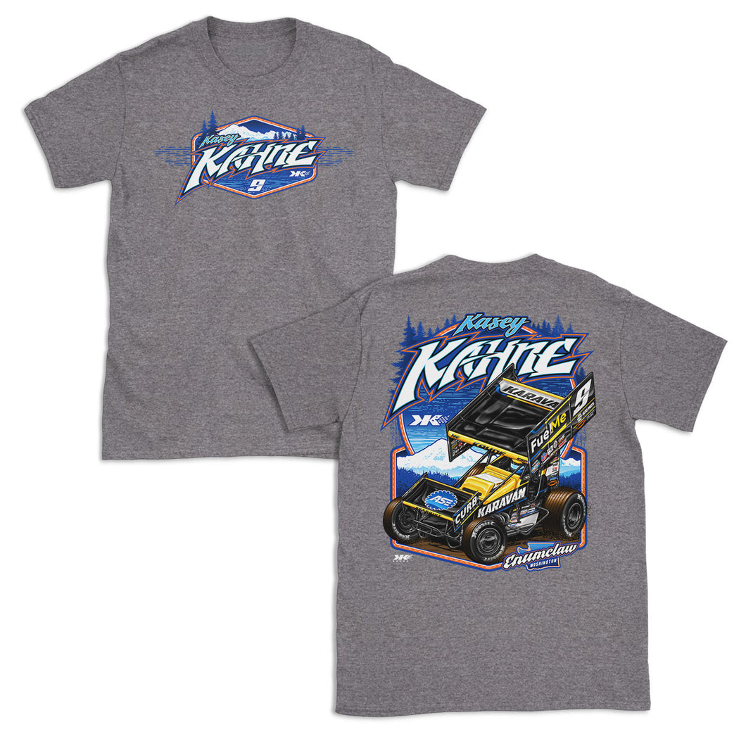 Kasey Kahne Mountains of Speed T-Shirt - Graphite Heather