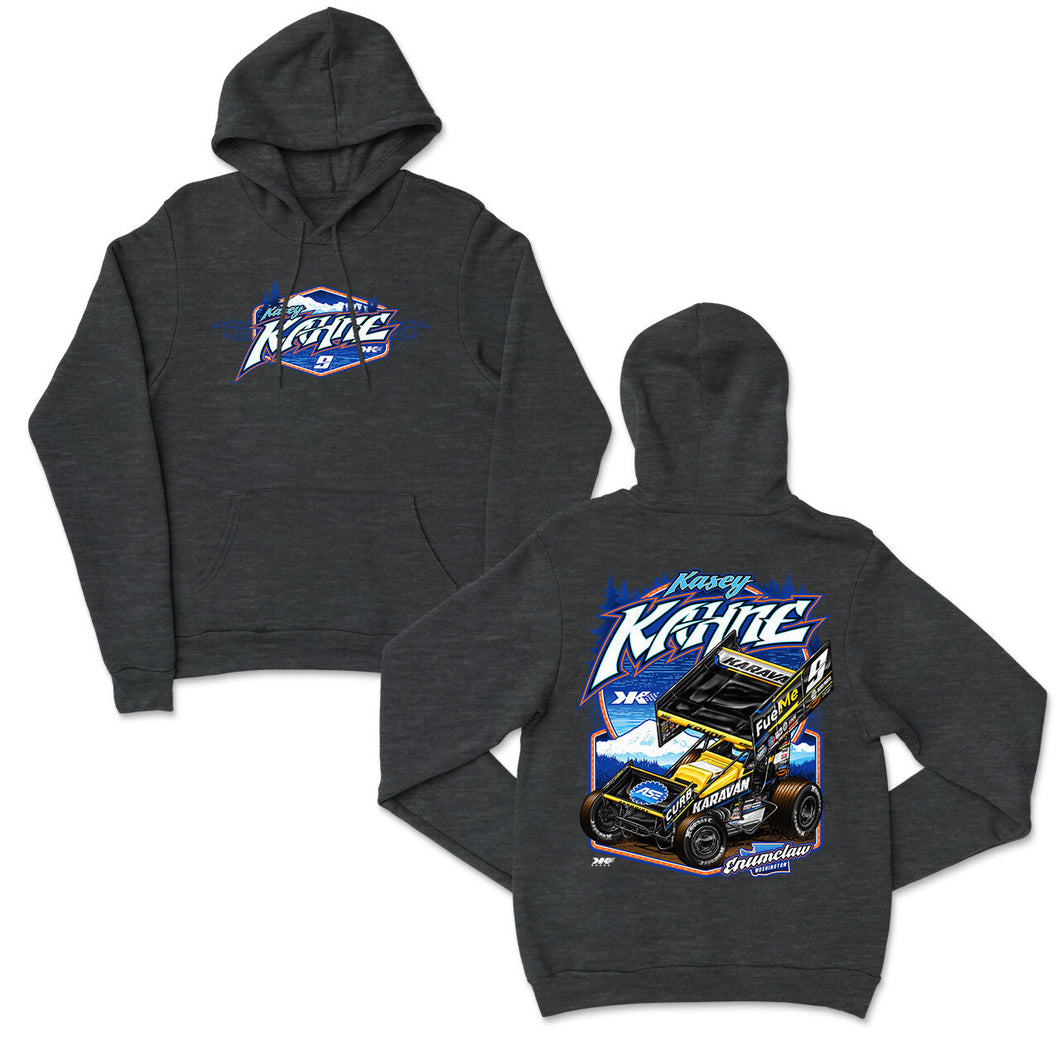 Kasey Kahne Mountains of Speed Hoodie - Charcoal Heather